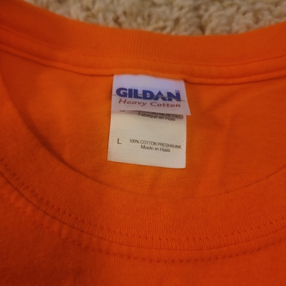 Orange Rooster Country South Dakota Graphic T-Shirt Men’s Large - Picture 7 of 8